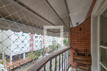 Varanda da Sala de apartamento para alugar com 2 quartos, 140m² em Tortuga, Guarujá