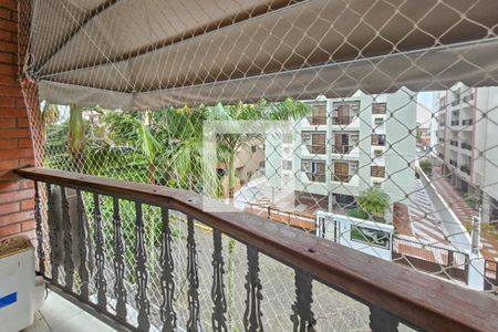 Varanda da Sala de apartamento para alugar com 2 quartos, 140m² em Tortuga, Guarujá