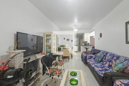 Sala de apartamento para alugar com 2 quartos, 140m² em Tortuga, Guarujá