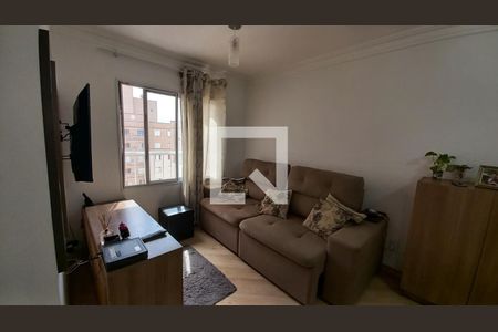 Sala  de apartamento à venda com 2 quartos, 50m² em Parque Erasmo Assunção, Santo André