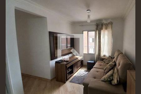 Sala  de apartamento à venda com 2 quartos, 50m² em Parque Erasmo Assunção, Santo André