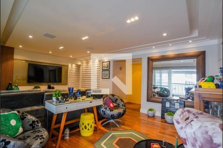 Sala de apartamento à venda com 3 quartos, 177m² em Campestre, Santo André