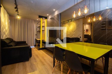 Sala de apartamento para alugar com 1 quarto, 47m² em Csg 3, Brasília