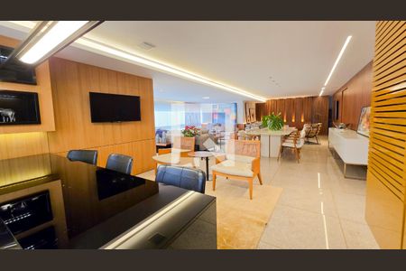 Sala de apartamento à venda com 4 quartos, 216m² em Belvedere, Belo Horizonte