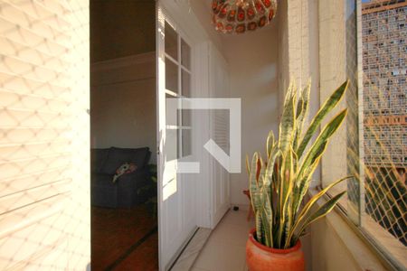 Varanda da Sala de apartamento à venda com 4 quartos, 222m² em Lourdes, Belo Horizonte