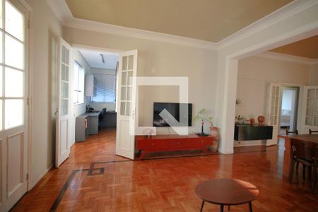 Sala de apartamento à venda com 4 quartos, 222m² em Lourdes, Belo Horizonte