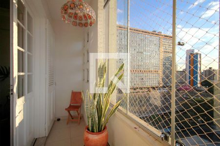 Varanda da Sala de apartamento à venda com 4 quartos, 222m² em Lourdes, Belo Horizonte