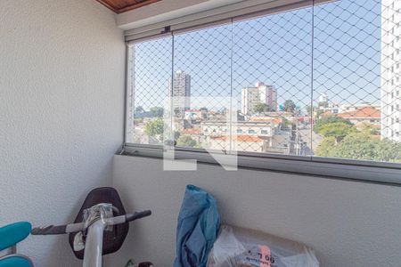Varanda da Sala de apartamento à venda com 2 quartos, 56m² em Vila Lais, São Paulo