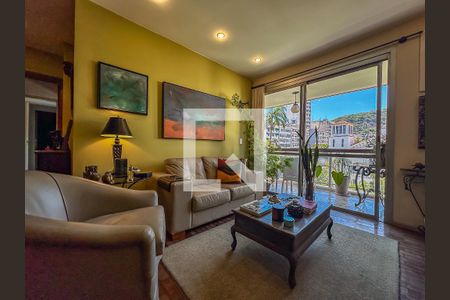 Sala de apartamento à venda com 3 quartos, 120m² em Laranjeiras, Rio de Janeiro