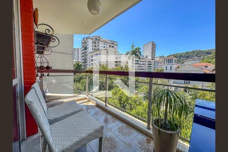 Sala de apartamento à venda com 3 quartos, 120m² em Laranjeiras, Rio de Janeiro