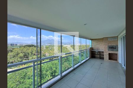 Varanda de apartamento à venda com 3 quartos, 156m² em Barra da Tijuca, Rio de Janeiro