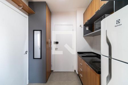 Cozinha de kitnet/studio para alugar com 1 quarto, 30m² em Pompeia, São Paulo