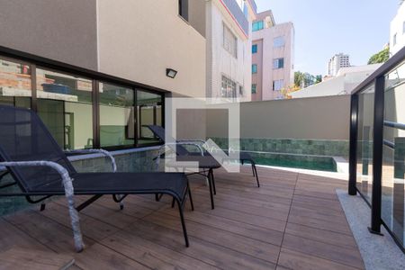 Área comum de apartamento à venda com 3 quartos, 74m² em Santo Antônio, Belo Horizonte