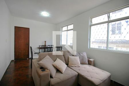Sala de apartamento à venda com 3 quartos, 85m² em Colégio Batista, Belo Horizonte