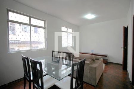 Sala de apartamento à venda com 3 quartos, 85m² em Colégio Batista, Belo Horizonte