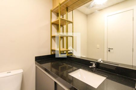 Banheiro Social de apartamento à venda com 1 quarto, 39m² em Marechal Rondon, Canoas