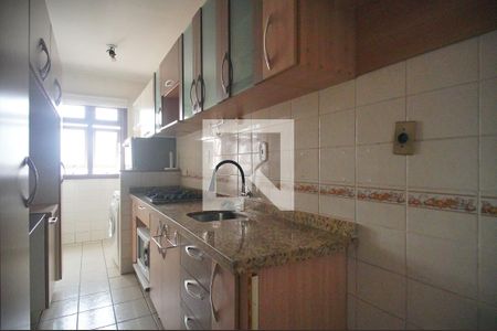 Cozinha de apartamento à venda com 1 quarto, 48m² em Centro, São Leopoldo
