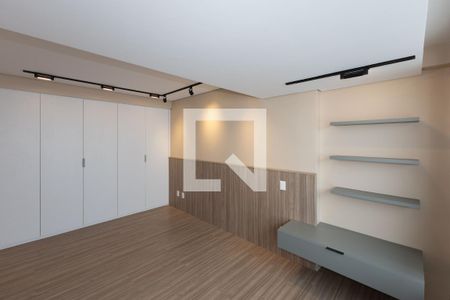 Suíte 01 de apartamento à venda com 2 quartos, 76m² em Vila da Serra, Nova Lima