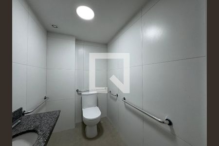 Área comum de kitnet/studio para alugar com 1 quarto, 21m² em Vila Sao Pedro, Santo André
