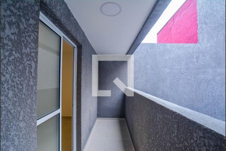 Varanda do Studio de kitnet/studio para alugar com 1 quarto, 25m² em Vila Sao Pedro, Santo André