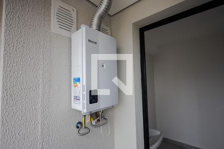 Área de Serviço de apartamento para alugar com 2 quartos, 64m² em Parque das Nações, Santo André