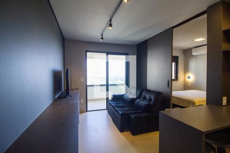 Sala de apartamento para alugar com 1 quarto, 50m² em Parque Campolim, Sorocaba