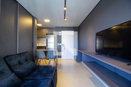 Sala de apartamento para alugar com 1 quarto, 50m² em Parque Campolim, Sorocaba