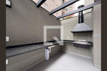 Área comum - Churrasqueira de apartamento para alugar com 2 quartos, 64m² em Parque das Nações, Santo André