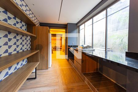 Área comum  de kitnet/studio para alugar com 1 quarto, 24m² em Vila Cordeiro, São Paulo