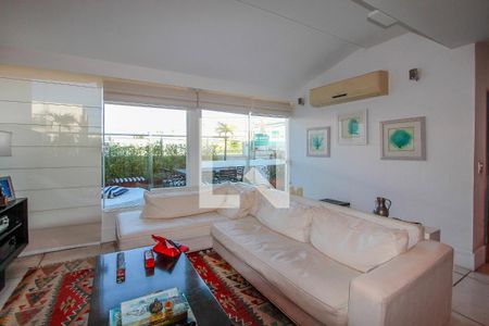 Sala de apartamento à venda com 3 quartos, 298m² em Barra da Tijuca, Rio de Janeiro