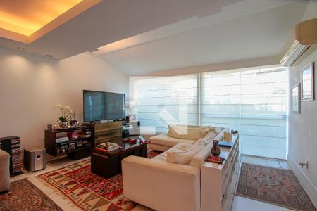 Sala de apartamento à venda com 3 quartos, 298m² em Barra da Tijuca, Rio de Janeiro