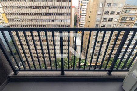 Varanda de apartamento para alugar com 1 quarto, 47m² em Vila Buarque, São Paulo