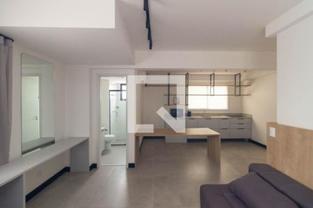 Sala de apartamento para alugar com 1 quarto, 47m² em Vila Buarque, São Paulo