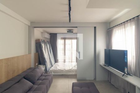 Sala de apartamento para alugar com 1 quarto, 47m² em Vila Buarque, São Paulo