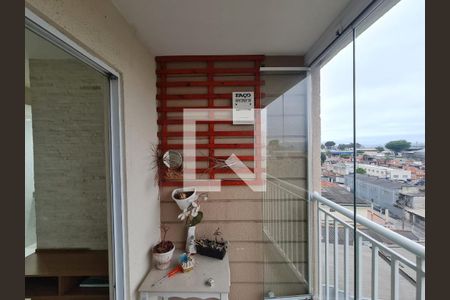 Varanda da Sala de apartamento à venda com 3 quartos, 62m² em Vila Endres, Guarulhos
