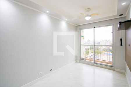 Sala de apartamento para alugar com 2 quartos, 50m² em Vila Homero Thon, Santo André