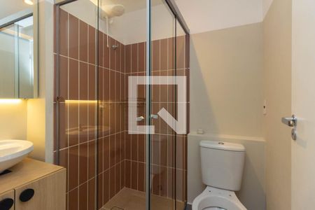 Banheiro de apartamento à venda com 1 quarto, 27m² em Vila Buarque, São Paulo