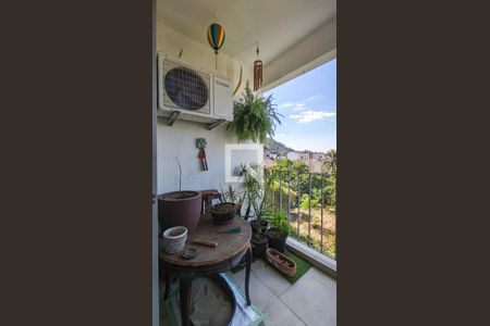Varanda da Sala de apartamento à venda com 1 quarto, 65m² em Vila Isabel, Rio de Janeiro