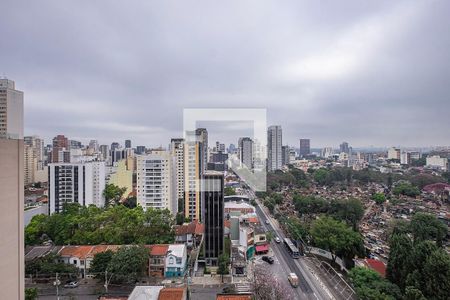 Vista da Sala de apartamento para alugar com 2 quartos, 50m² em Pinheiros, São Paulo