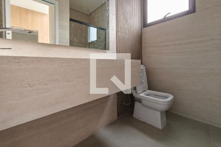 Lavabo da Sala de TV de casa de condomínio à venda com 4 quartos, 313m² em Swiss Park, Campinas