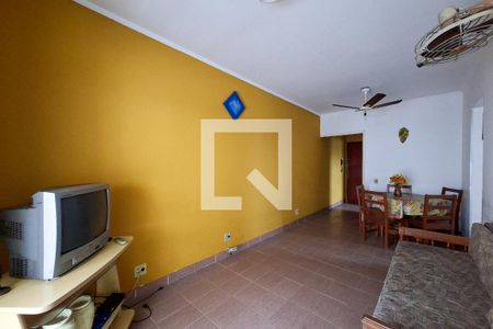 Sala de apartamento para alugar com 1 quarto, 50m² em Vila Caiçara, Praia Grande