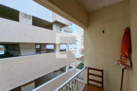 Sacada de apartamento para alugar com 1 quarto, 50m² em Vila Caiçara, Praia Grande