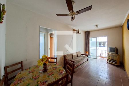 Sala de apartamento para alugar com 1 quarto, 50m² em Vila Caiçara, Praia Grande