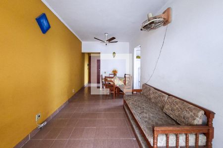 Sala de apartamento para alugar com 1 quarto, 50m² em Vila Caiçara, Praia Grande