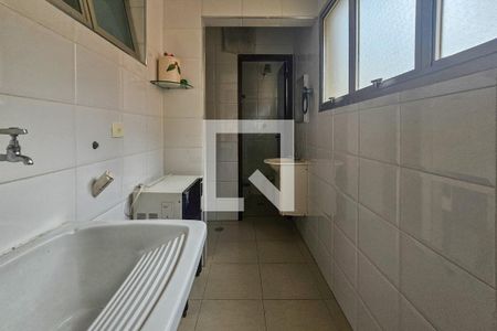Área de serviço  de apartamento para alugar com 2 quartos, 90m² em Parque Enseada, Guarujá