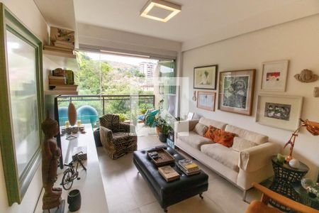 Sala de apartamento à venda com 2 quartos, 70m² em Santa Rosa, Niterói
