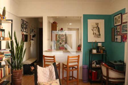 Sala de apartamento à venda com 1 quarto, 44m² em Perdizes, São Paulo