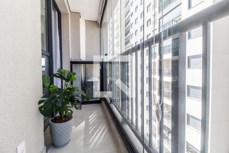 Varanda Sala de apartamento para alugar com 1 quarto, 40m² em Nova Aldeinha, Barueri
