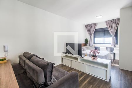 Sala de apartamento para alugar com 1 quarto, 40m² em Nova Aldeinha, Barueri