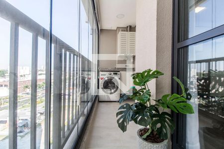 Varanda Sala de apartamento para alugar com 1 quarto, 40m² em Nova Aldeinha, Barueri
